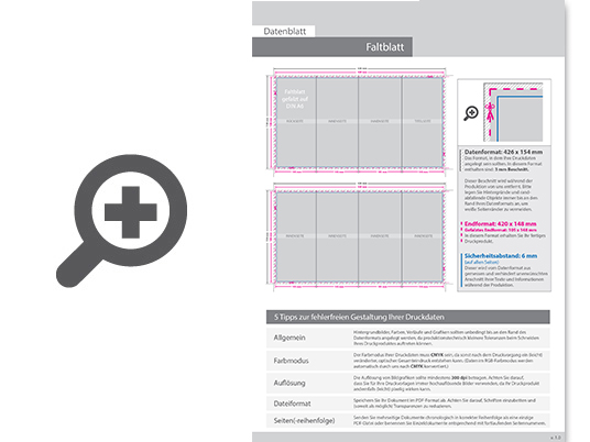 Product Bild faltblatt__gefalzt_auf_din_a6__vertikaler_zickzackfalz__8-seitig