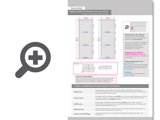 Product Bild faltblatt__gefalzt_auf_quadrat_12_0_cm_x_12_0_cm__horizontaler_zickzackfalz__6-seitig