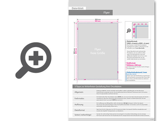 Product Bild flyer_mit_individueller_gr____e__4_0-farbig_bedruckt