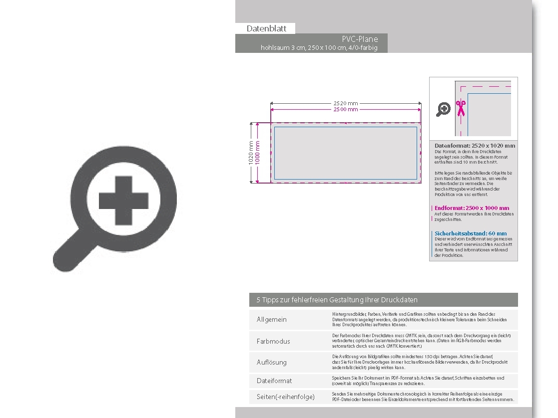 Product Bild hochwertige_pvc-plane_250_x_100_cm__4_0-farbig_bedruckt__hohlsaum_oben_und_unten_(durchmesser_hohlsaum_3_0_cm)