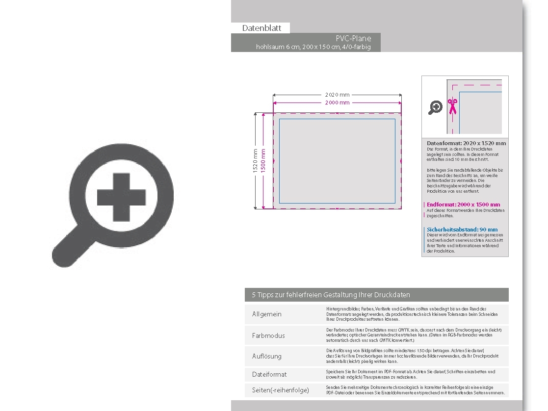 Product Bild hochwertige_pvc-plane_200_x_150_cm__4_0-farbig_bedruckt__hohlsaum_links_und_rechts_(durchmesser_hohlsaum_6_0_cm)