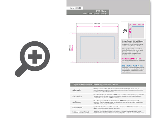 Product Bild hochwertige_pvc-plane_din_a1_quer_(84_1_x_59_4_cm)__4_0-farbig_bedruckt____sen_im_abstand_von_50_cm_oben_und_unten